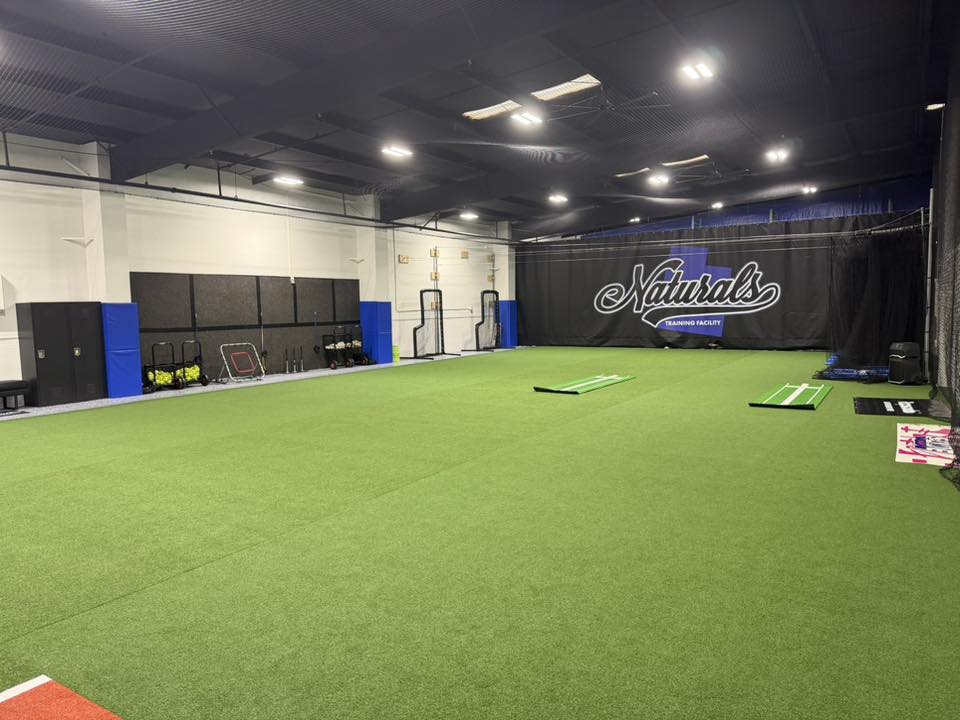 Pitching mounds and training area